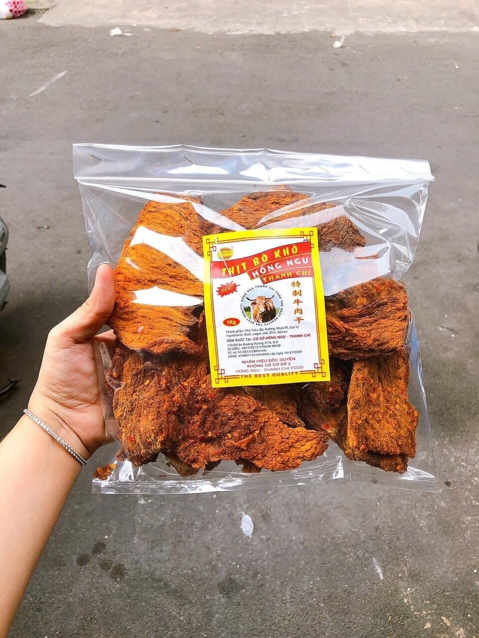 Khô bò giòn Hồng Ngự