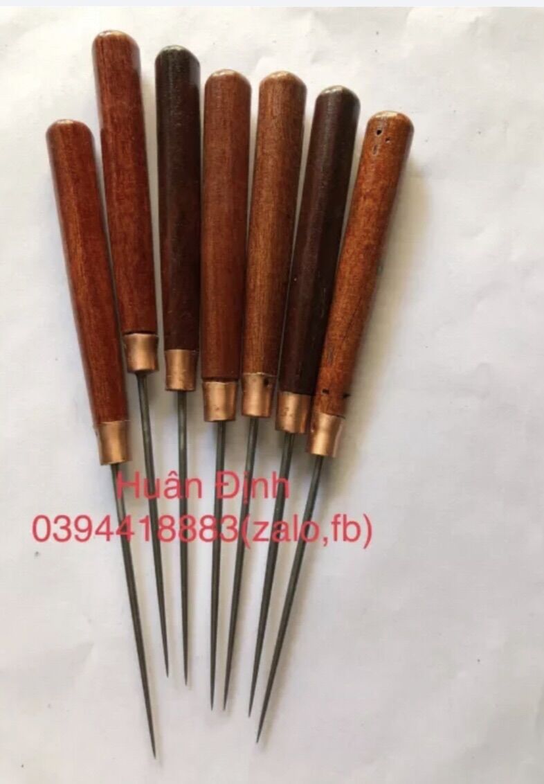 Combo 10 chiếc Dùi Chỉ, Dùi đục, dùi nhọn dài 17cm