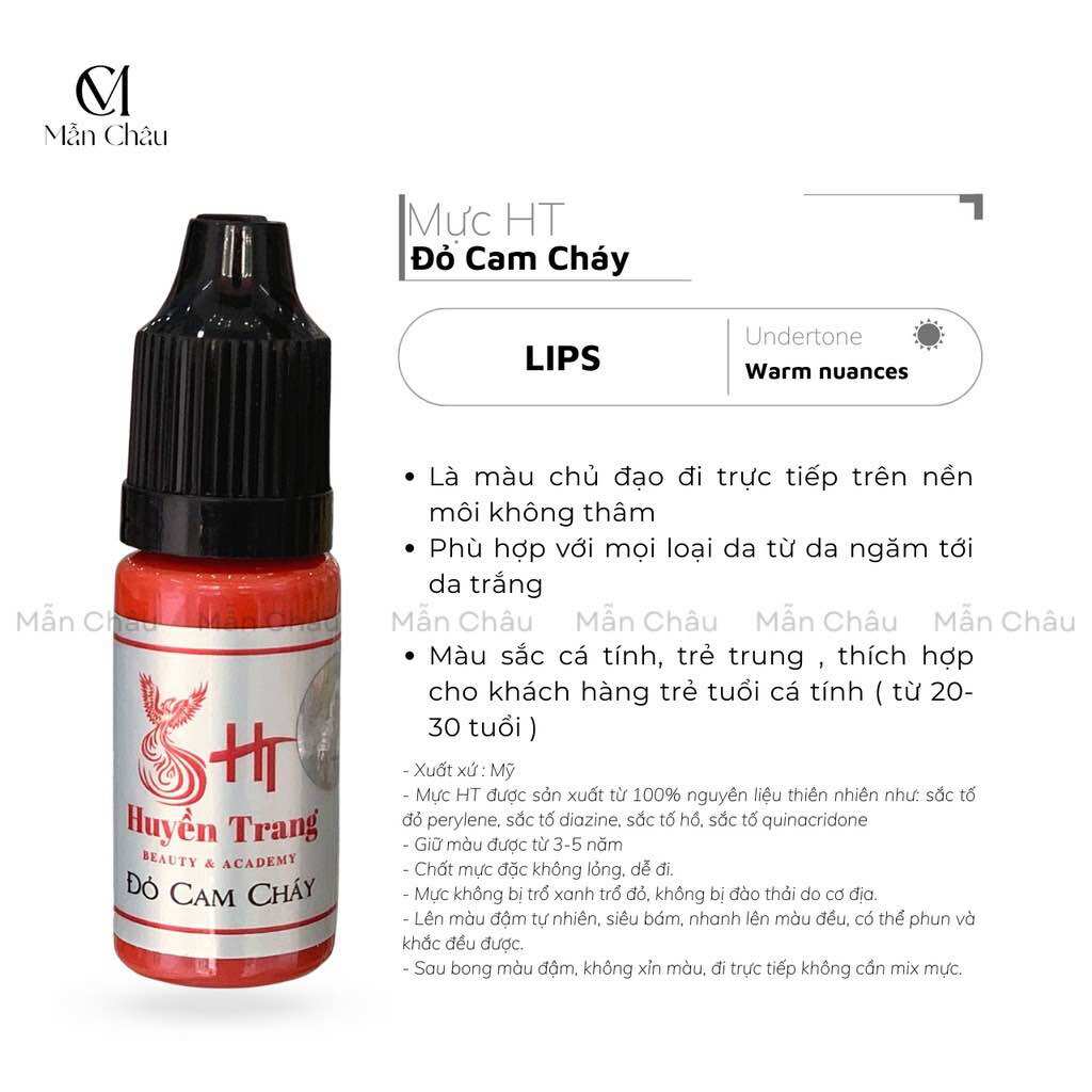 [CHÍNH HÃNG] MỰC HT SIÊU ĐẬM Fullsize 12ml có Minisize