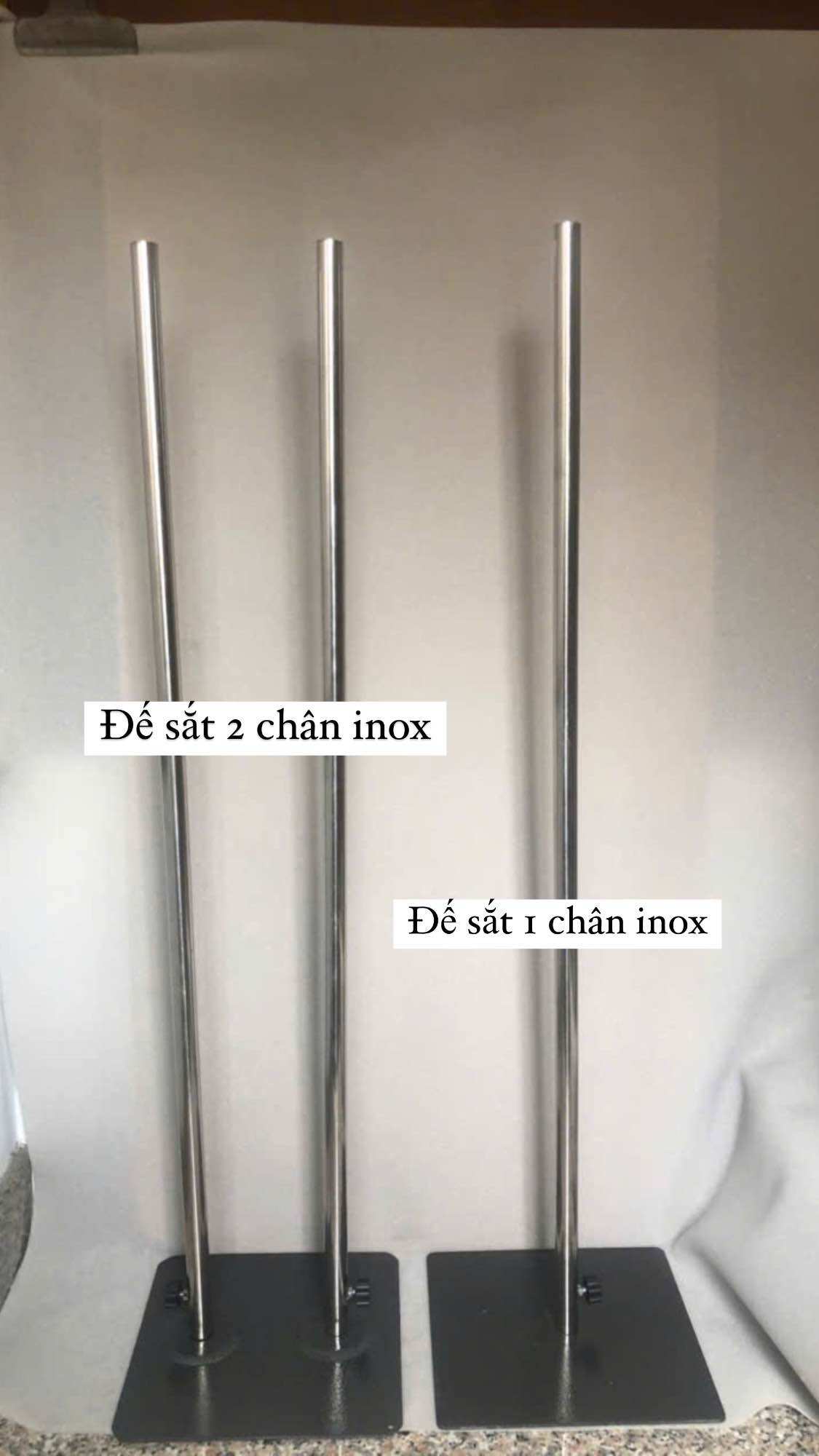 Manocanh nhung nữ đầu mạ bạc đế sắt