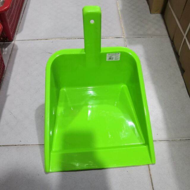 Chổi Ky Hốt Rác Nhựa Cán Ngắn 25X25X14CM - Màu Sắc Ngẫu Nhiên