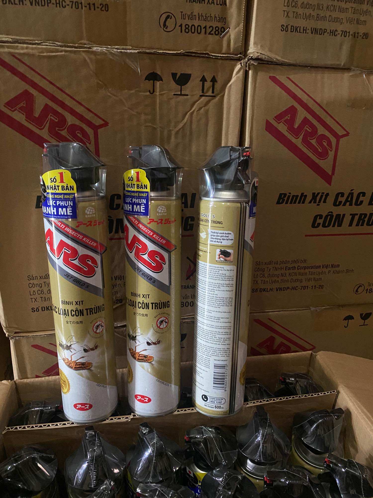 Xịt Côn Trùng 600ml  ARS