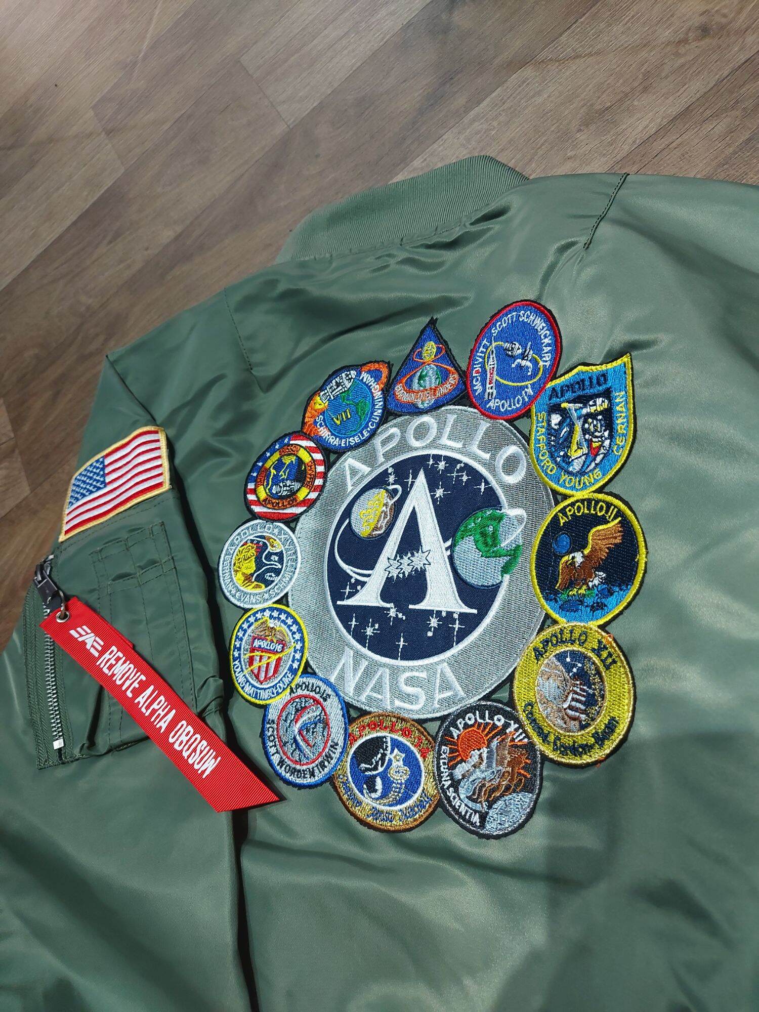 Áo khoác Pilot Nasa cao cấp ARM-1230 (Xanh mực)