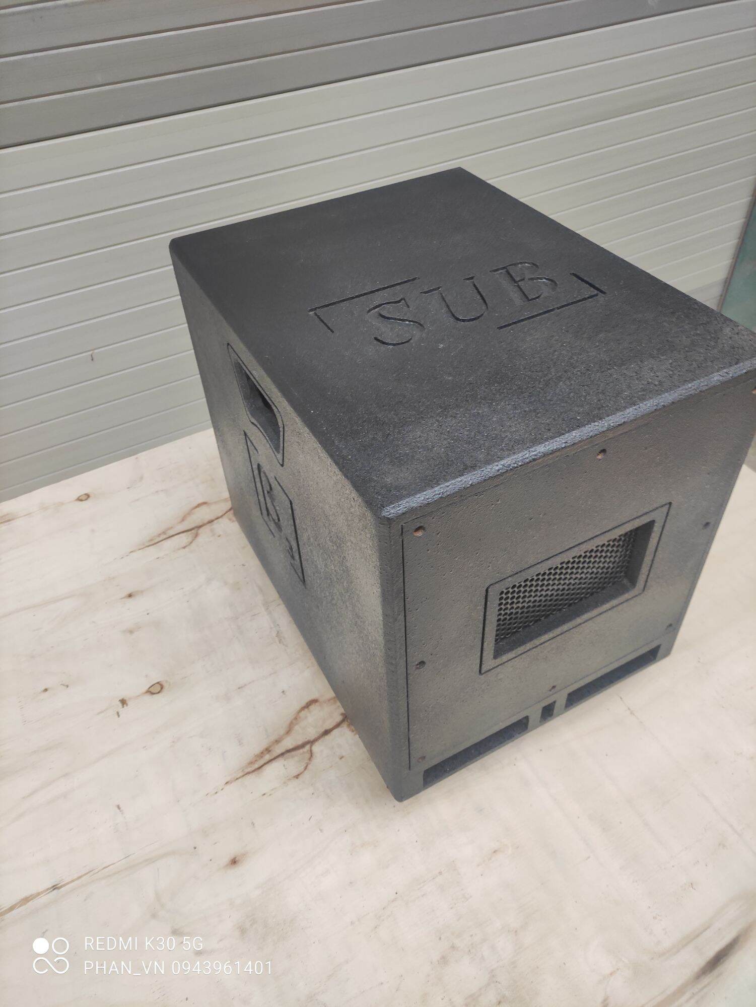 Vỏ loa sub điện 30 ma trận