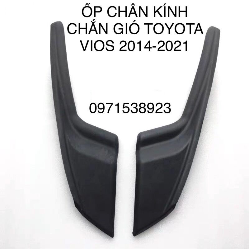 Miếng chân kính chắn gió trước trái phải xe Toyota Vios 2014-2021 hàng cao cấp