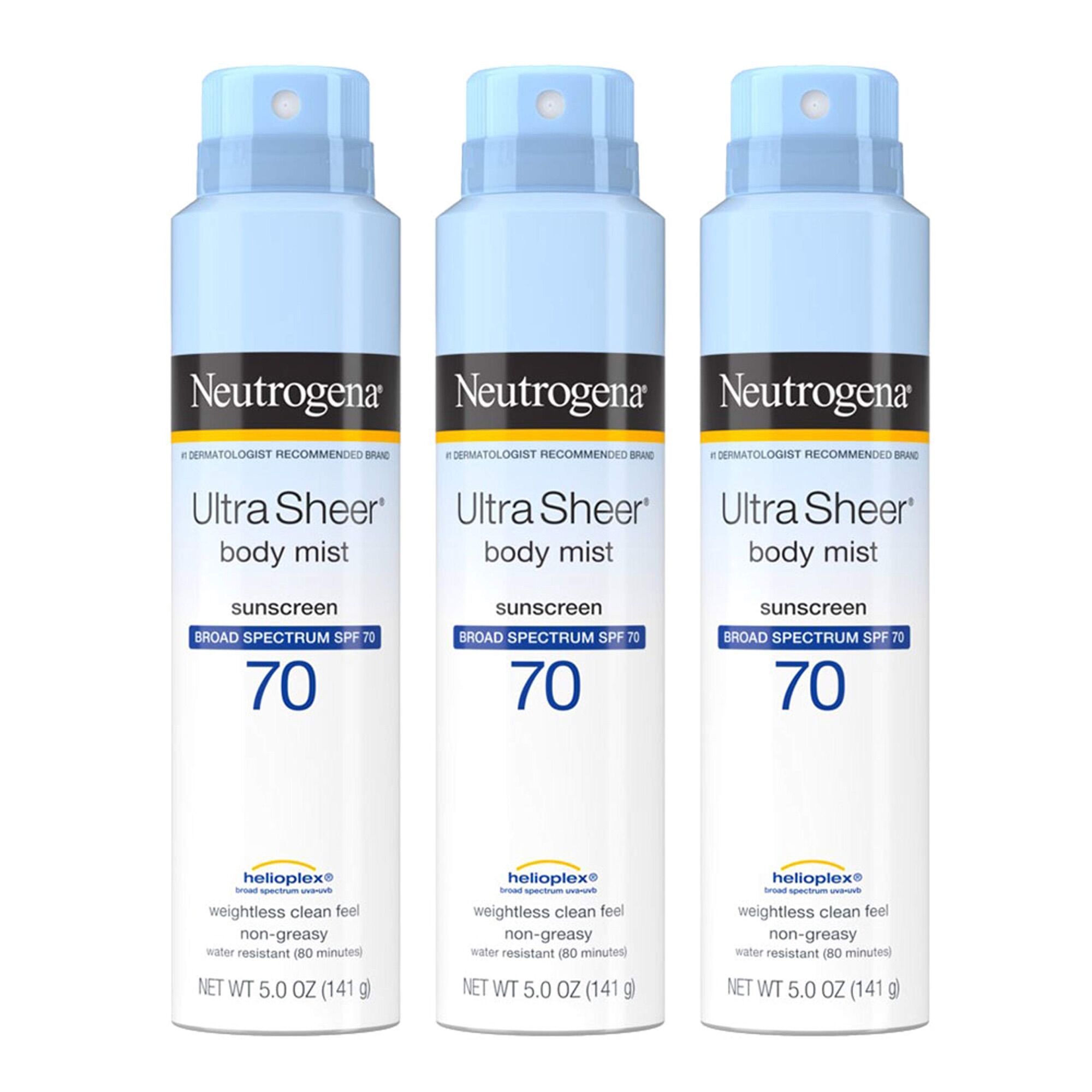 Xịt chống nắng Neutrogena Suncreen Spray 141g