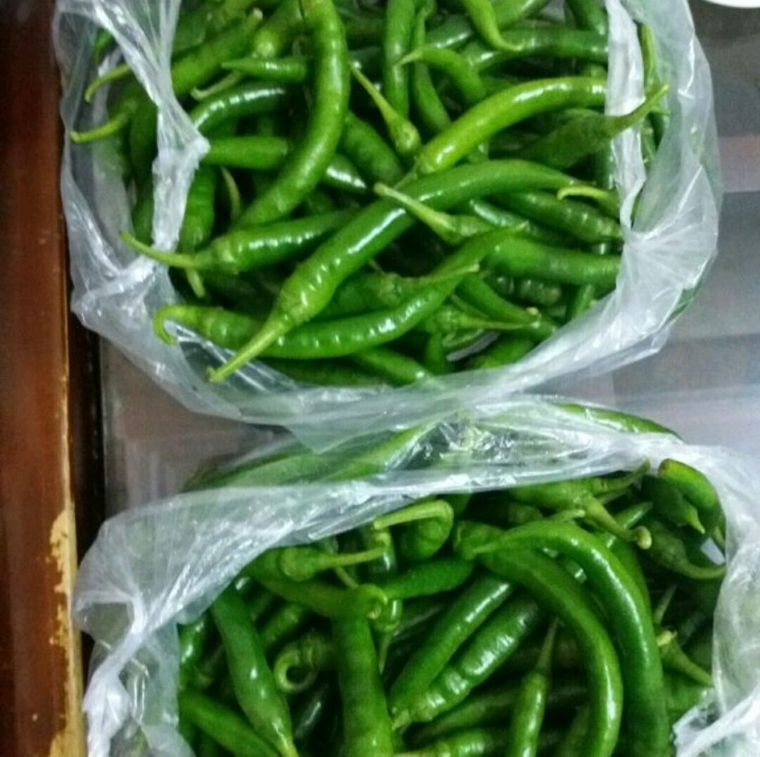 1KG ỚT XANH ÍT CAY DÙNG ĐỂ KHO CÁ (ĐẶC SẢN HUẾ _và ĐÀ NẴNG)