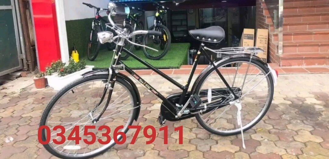 xe đạp phượng hoàng nữ đen phanh đũa
