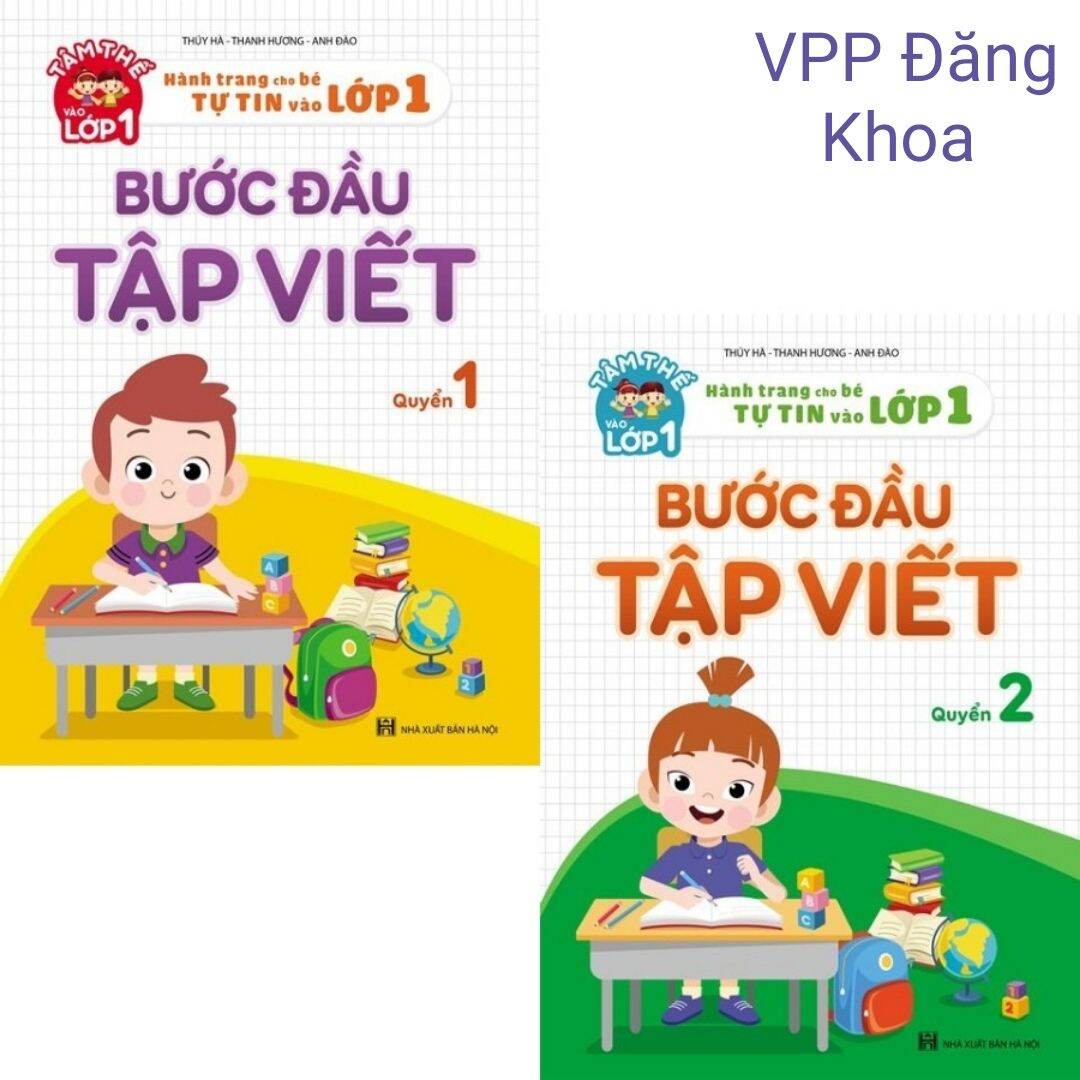 Bước đầu tập viết hành trang cho bé vào lớp 1