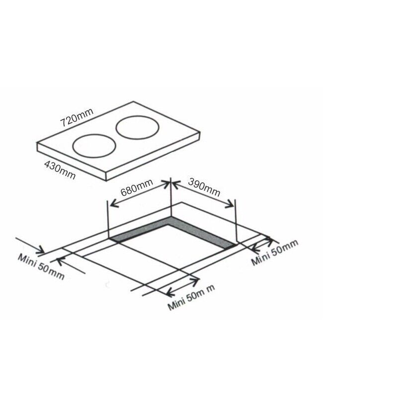 Bếp từ đôi ARBER AB668