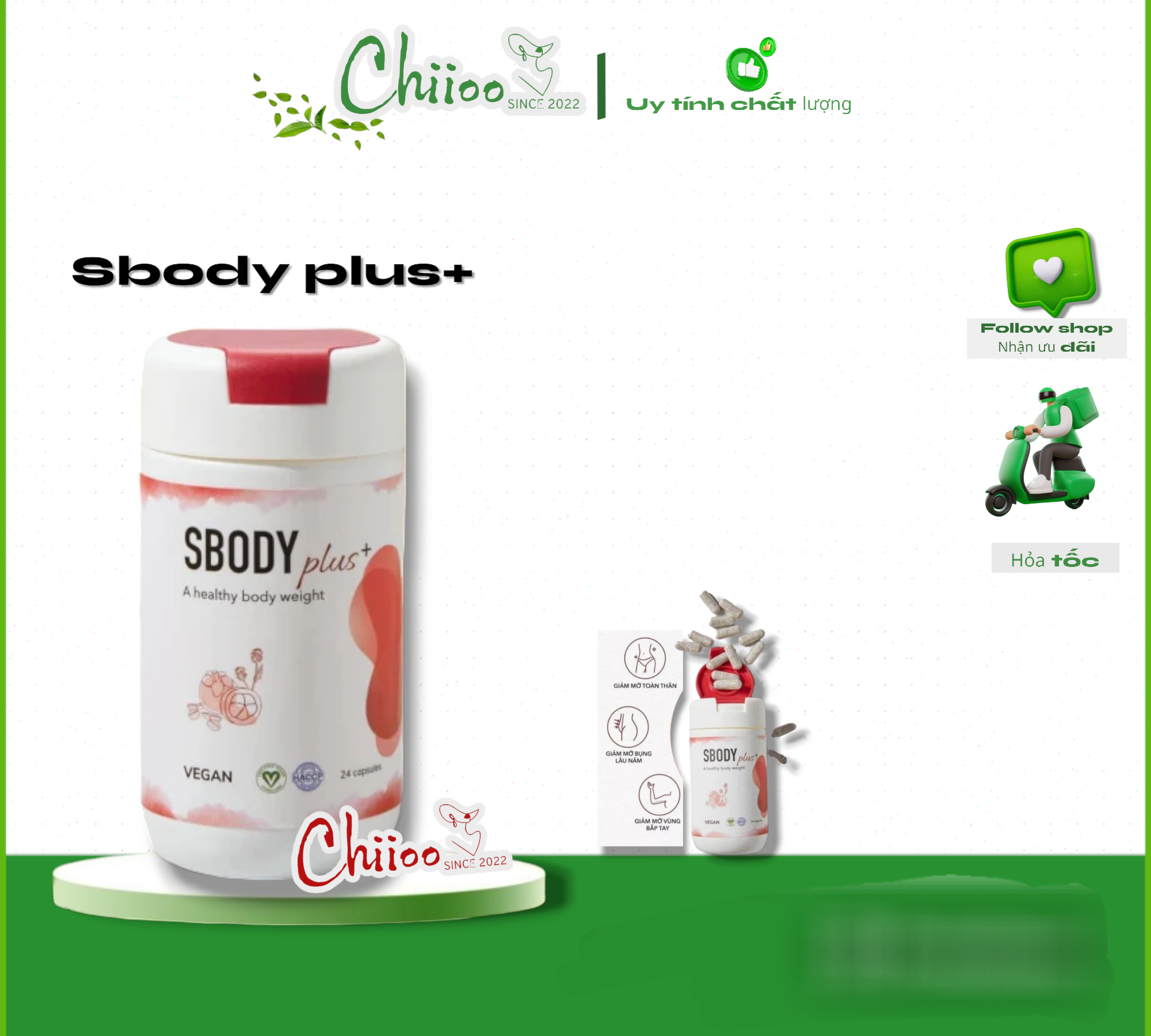 Giảm cân Sbody Plus+ ( Hàng chính hãng luôn có sẵn )