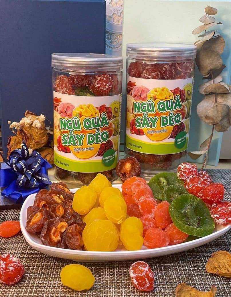 Xí muội mix 5 vị 500g