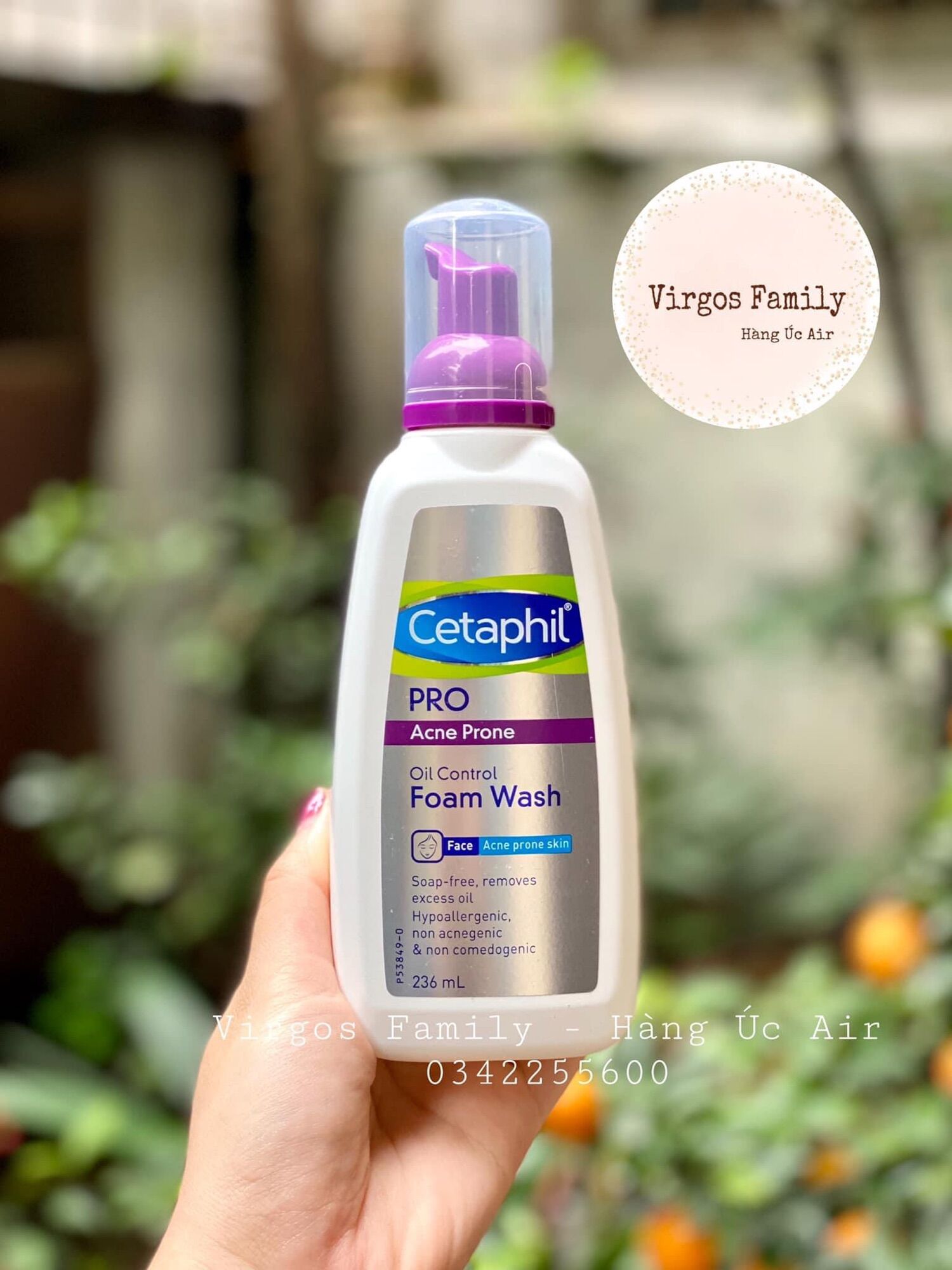 Sữa rửa mặt cho da dầu mụn Cetaphil Pro Acne Prone Oil Control 236ml