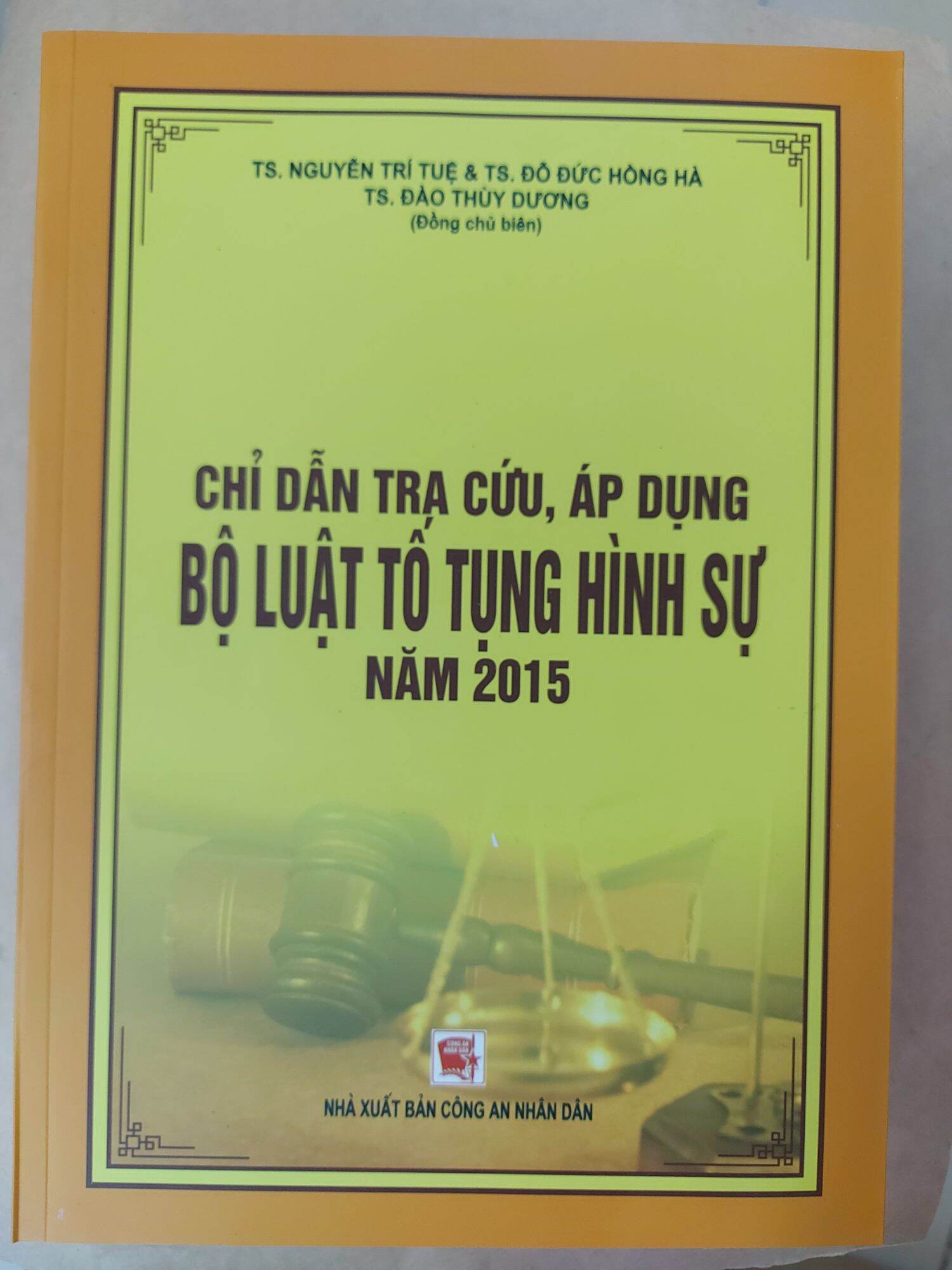 Chỉ dẫn tra cứu, áp dụng bộ luật tố tụng hình sự năm 2015