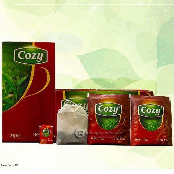 Hồng Trà Túi Lọc Cozy 25Tép*2gr (50gr)