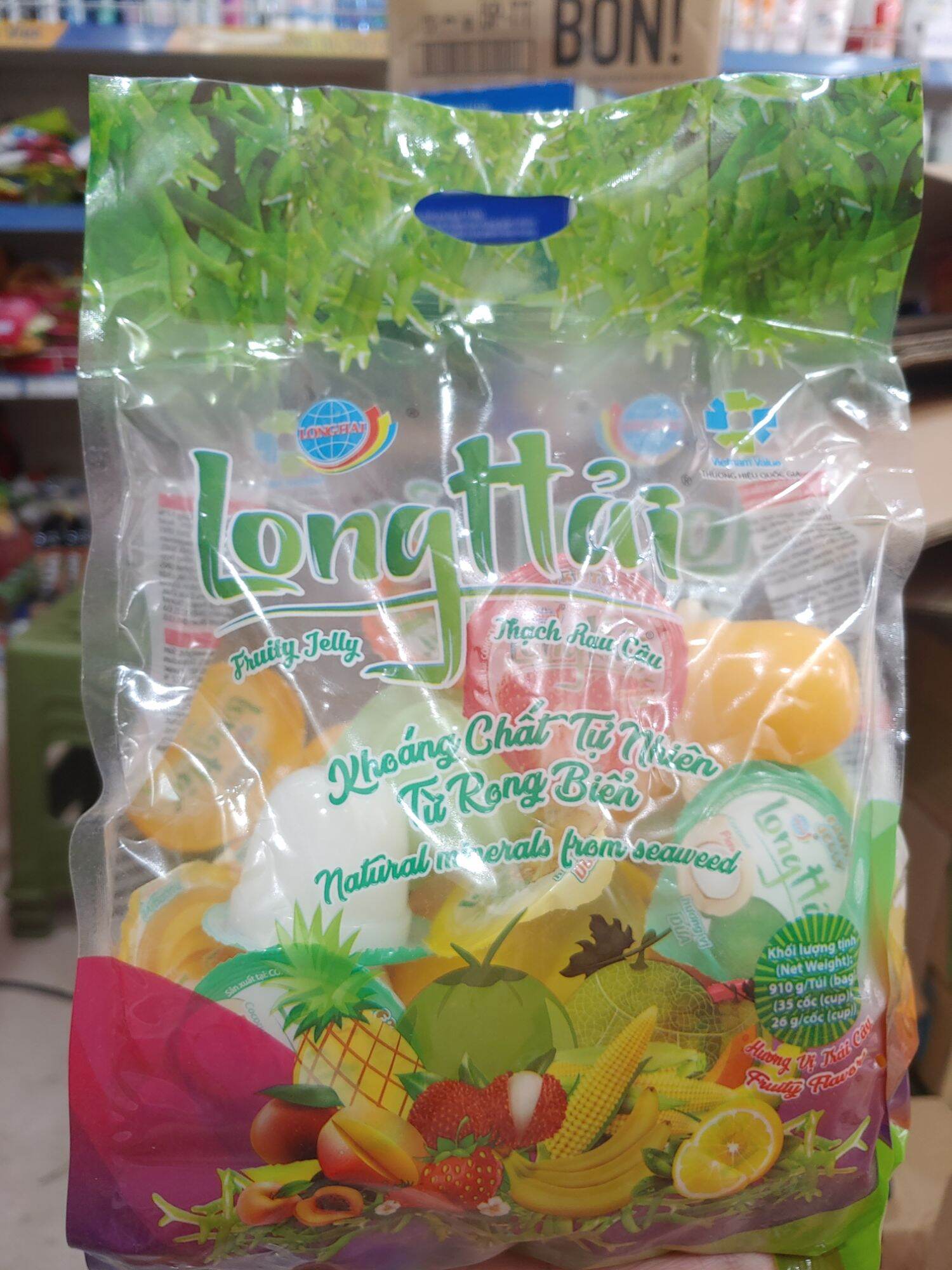 Thạch rau câu Long Hải túi 400g