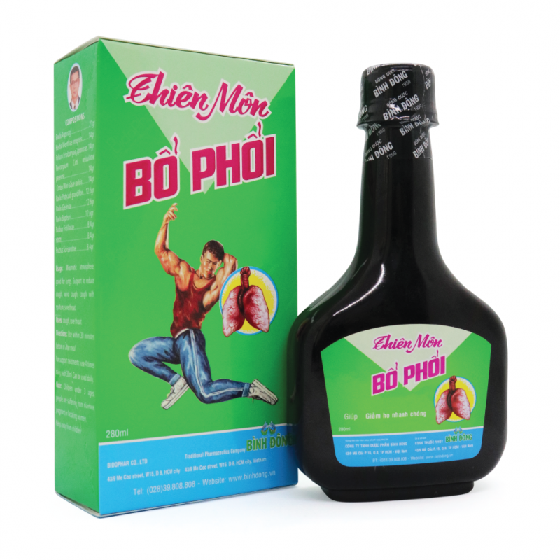 Thiên môn bổ phổi cho người lớn 280ml
