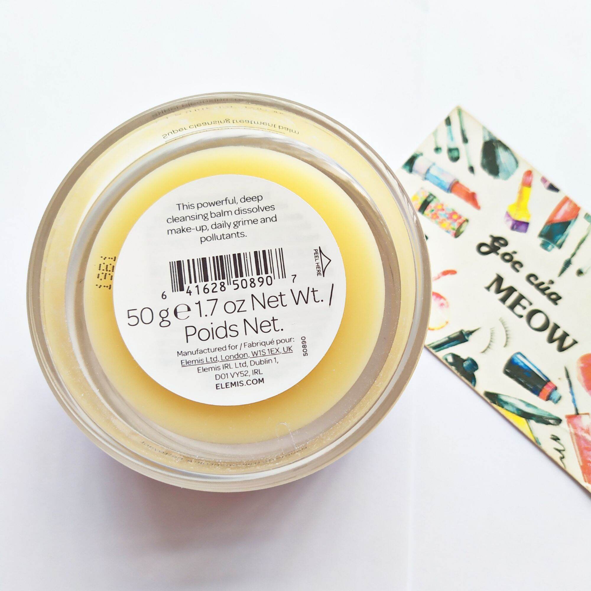 [50g] Sáp tẩy trang ELEMIS Pro-Collagen Cleansing Balm