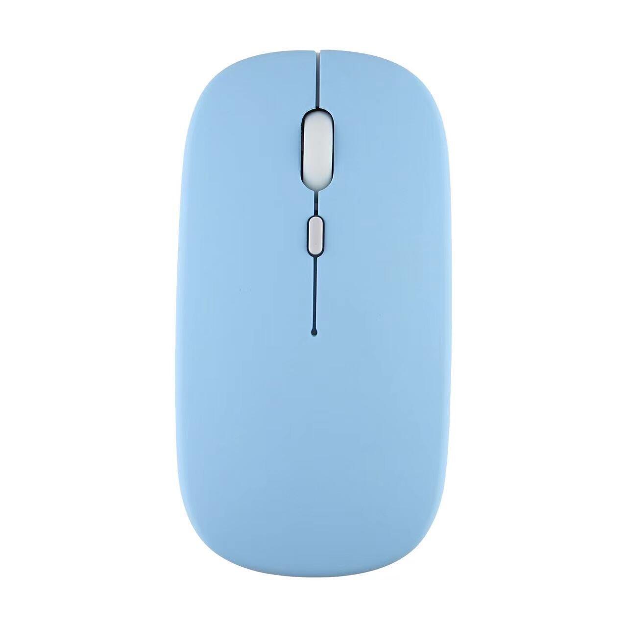 Macaron Sạc Không Dây Bluetooth 2.4G USB Chuột Cho Android Windows Máy Tính Bảng Laptop Notebook PC Cho IPAD Di Động