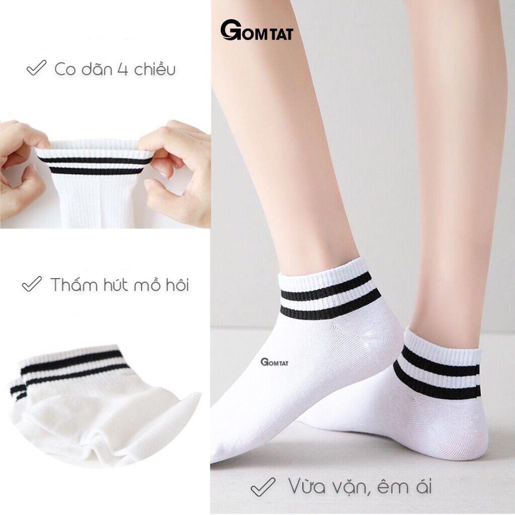 Tất kẻ sọc hàn quốc