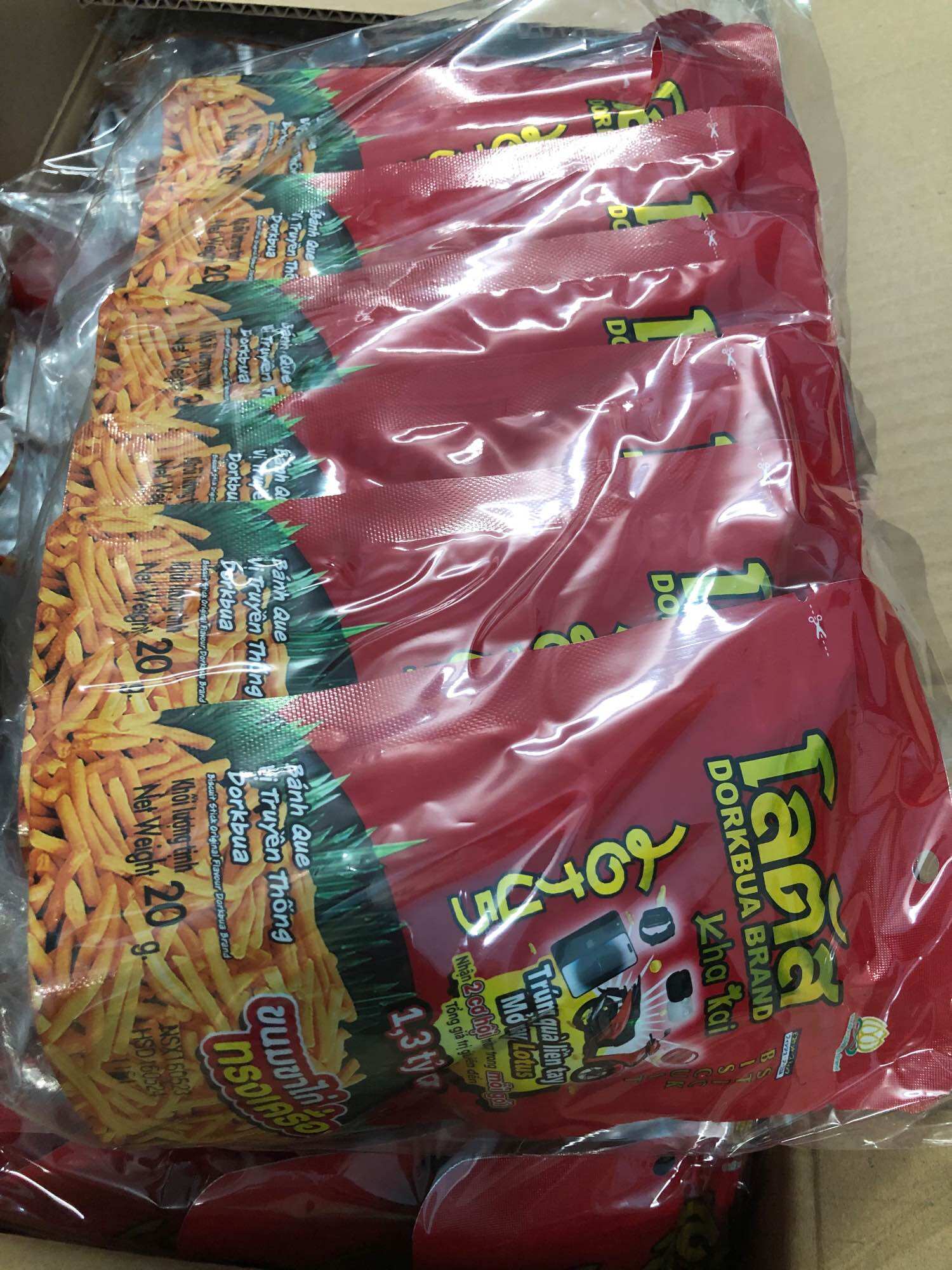 Bin bin tôm que cay thái 25g