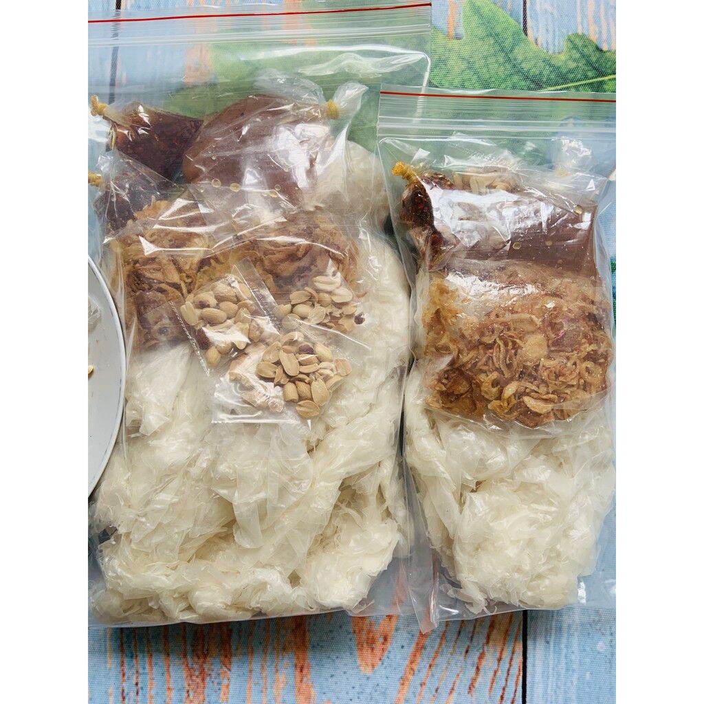 250g bánh tráng phơi sương sốt me đầy đủ gia vị