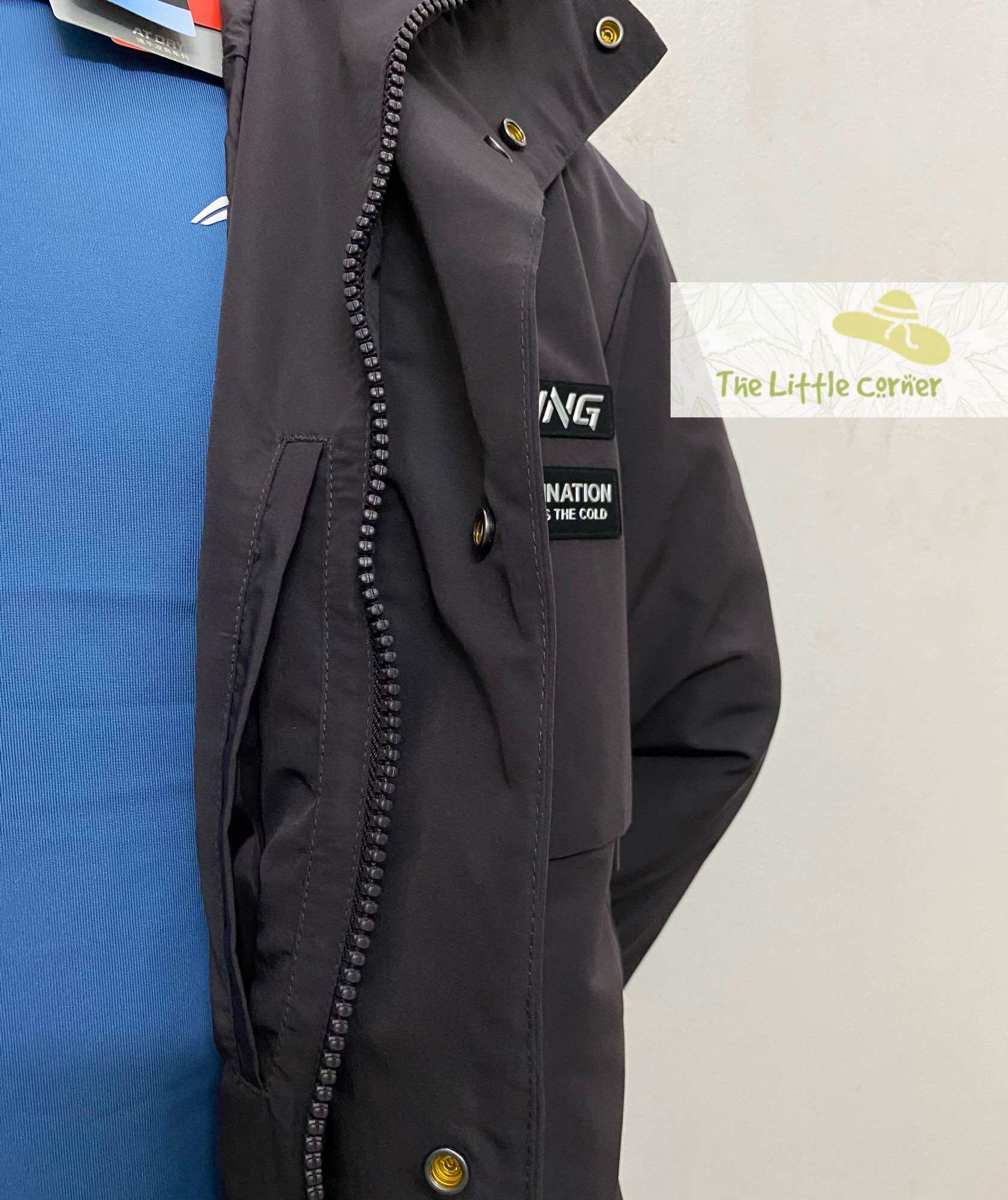 (Size XL form Âu) Áo phao lông vũ nam Lining AYMR379