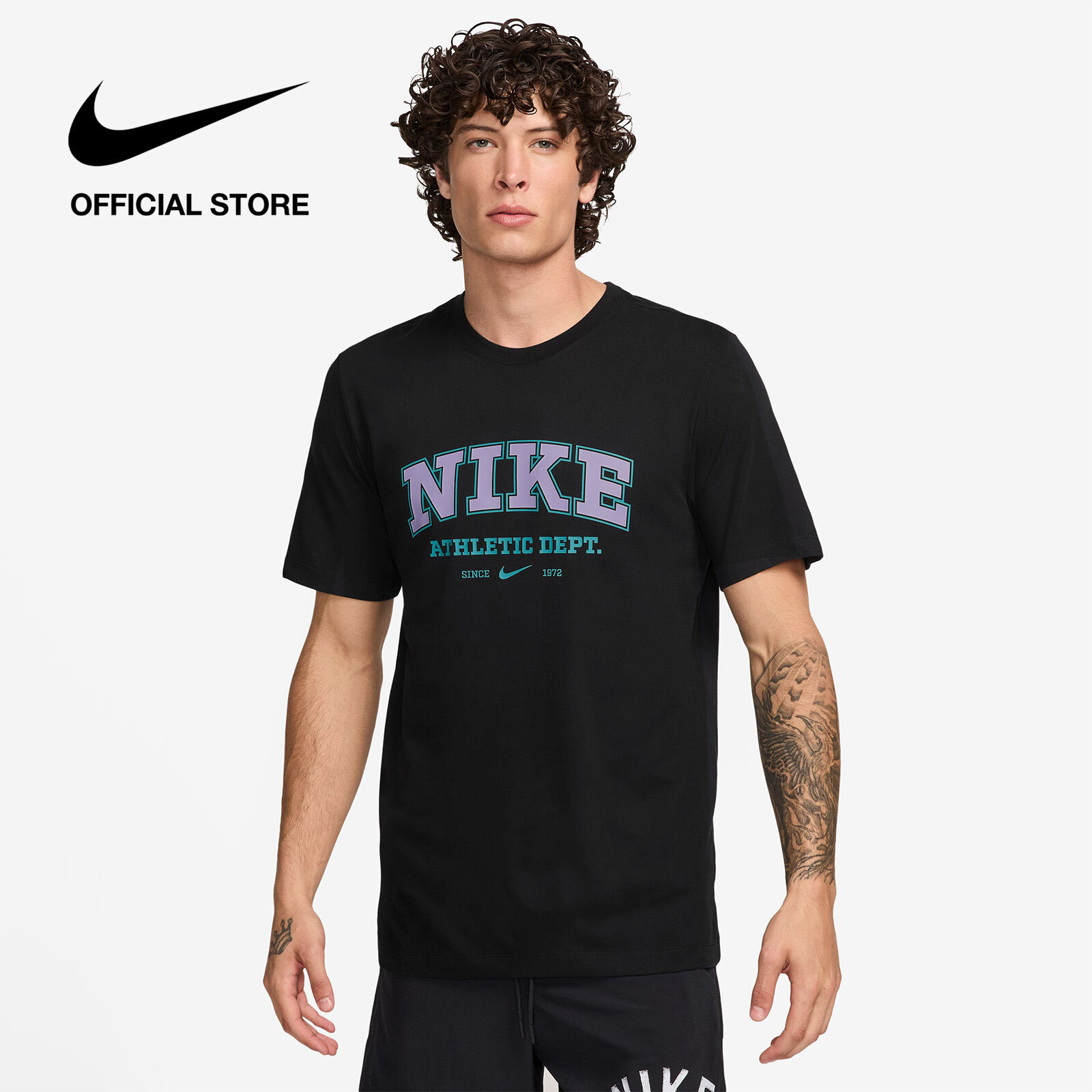 Áo thun nam Nike Dri-FIT Mens Fitness T-Shirt - Black