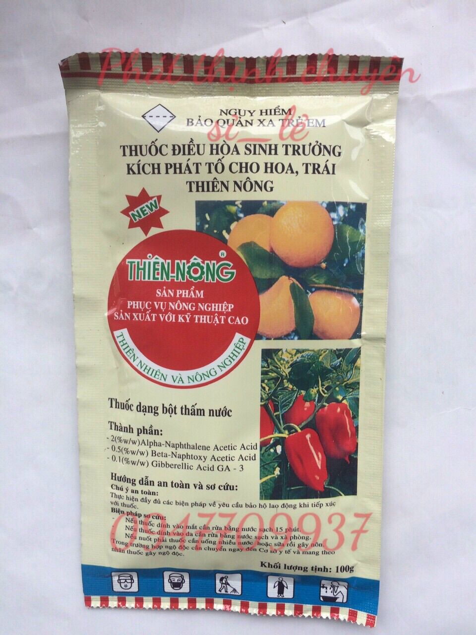 Chất KÍCH RA HOA ĐỒNG LOẠT RA NHIỀU TRÁI dùng cây Sầu riêng-mận-cam-chanh-quýt-bưởi-lúa-vải