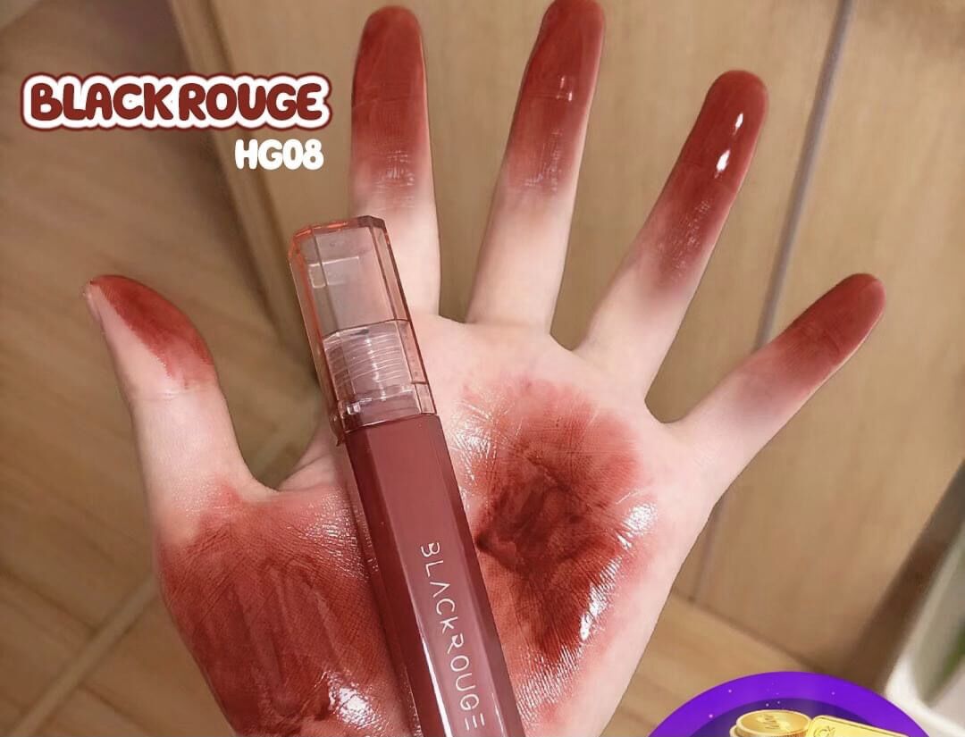 Son tint bóng black rouge half n half water glow hg08