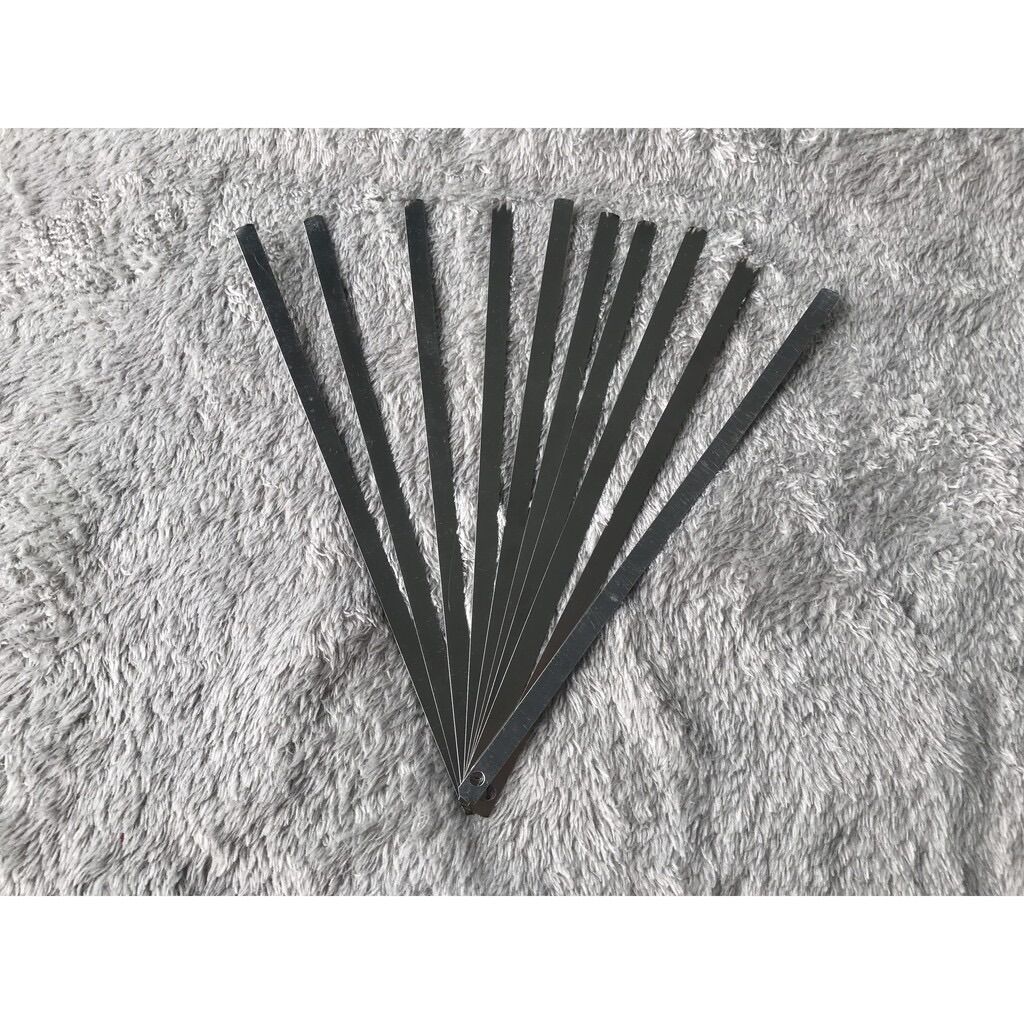 🤑combo 10 cây cạo lưỡi inox thẳng