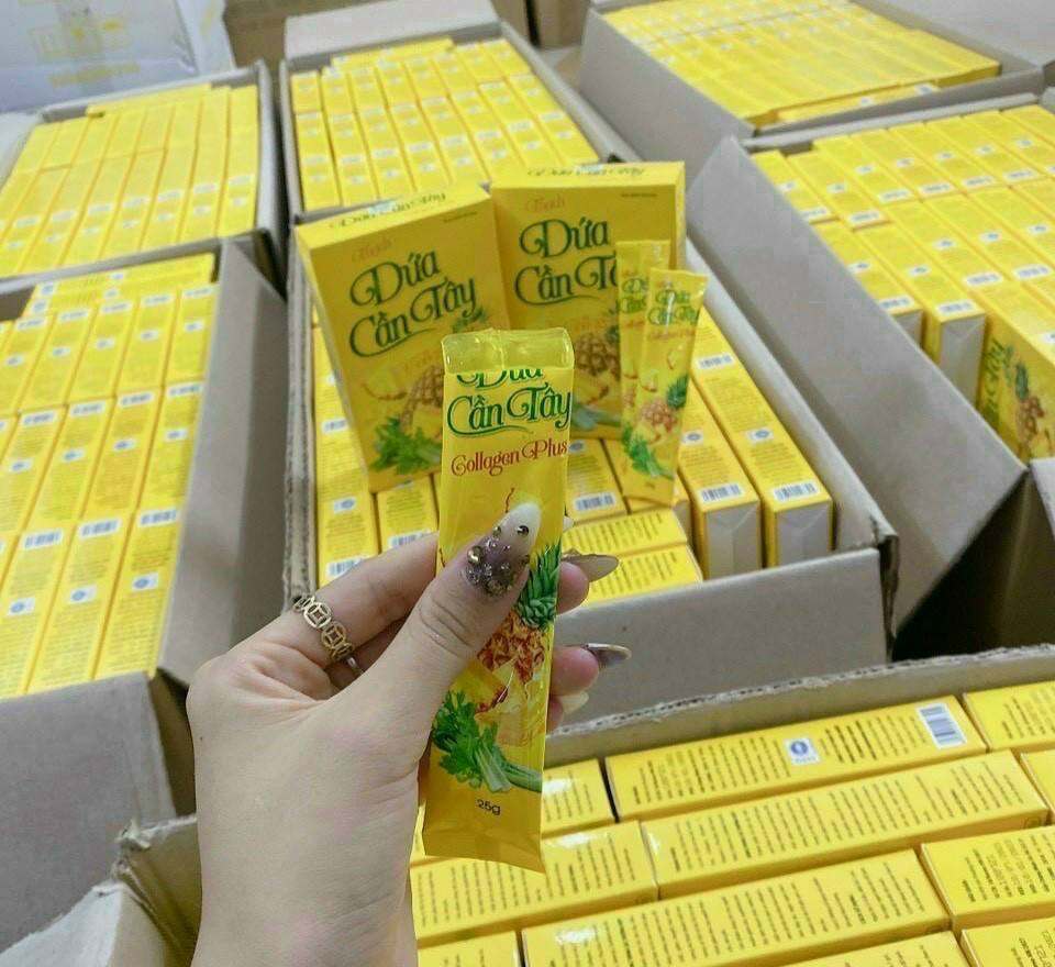 thạch dứa cần tây siêu ngon dễ ăn giảm cân nhanh hiệu quả