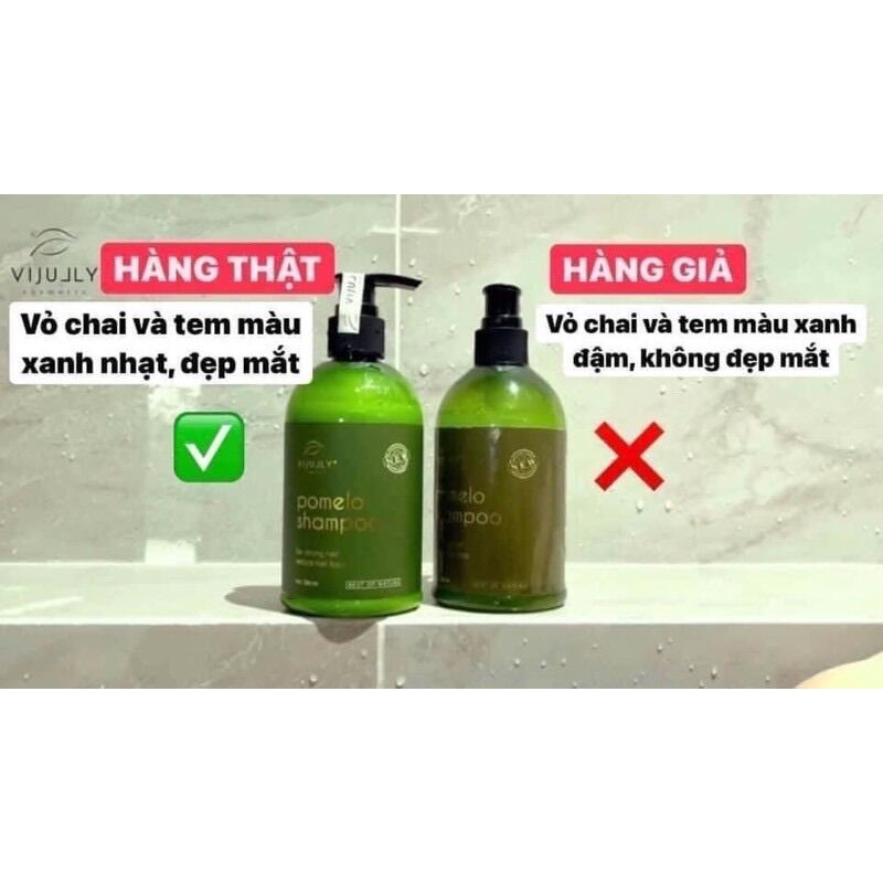 COMBO GỘI XẢ XỊT BƯỞI VIJULLY Vijully (MẪU MỚI NHẤT)