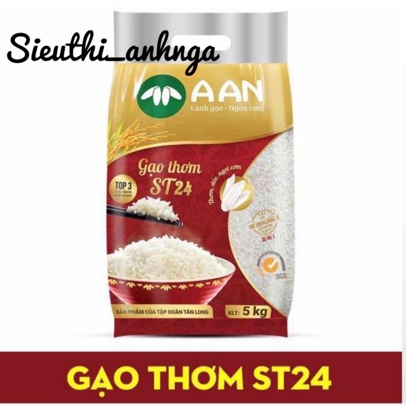 Gạo A An ST25 / ST24 / ST21 Túi 5Kg