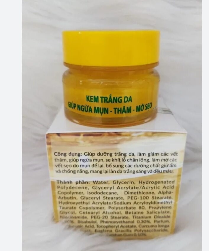 kem lora cosmetics mụn thâm mờ sẹo 18g