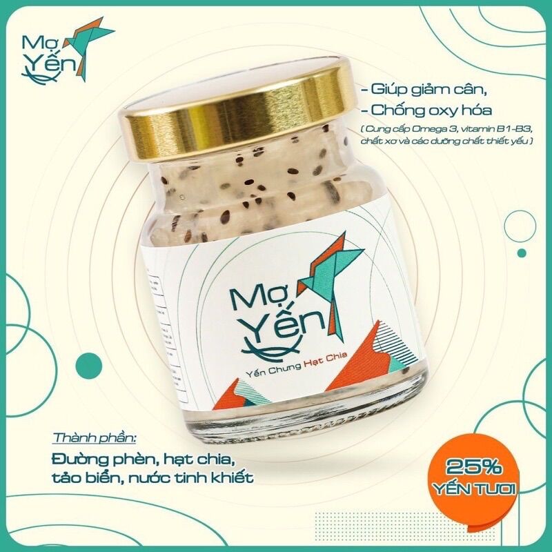 COMBO 10 HỦ YẾN CHƯNG SẴN MIX VỊ