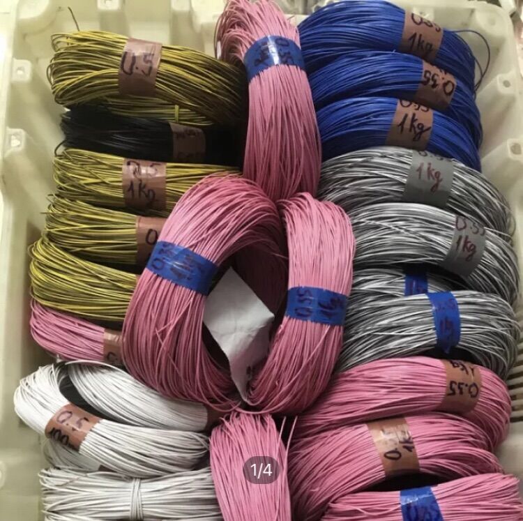 1kg dây điện lõi đồng chịu nhiệt 80 độ C 300V