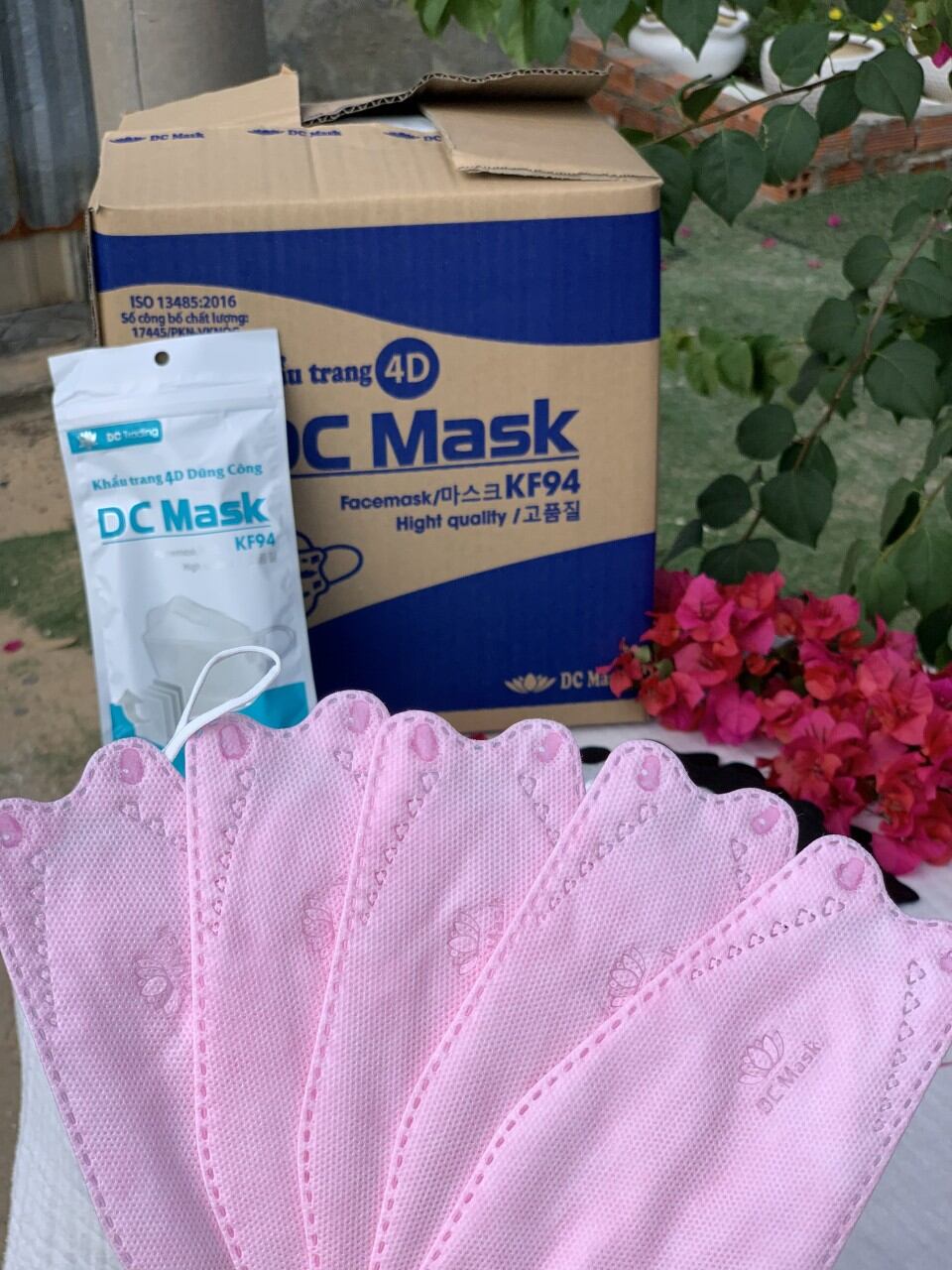 Khẩu trang 4D KF94 DC Mask (thùng 300 cái)