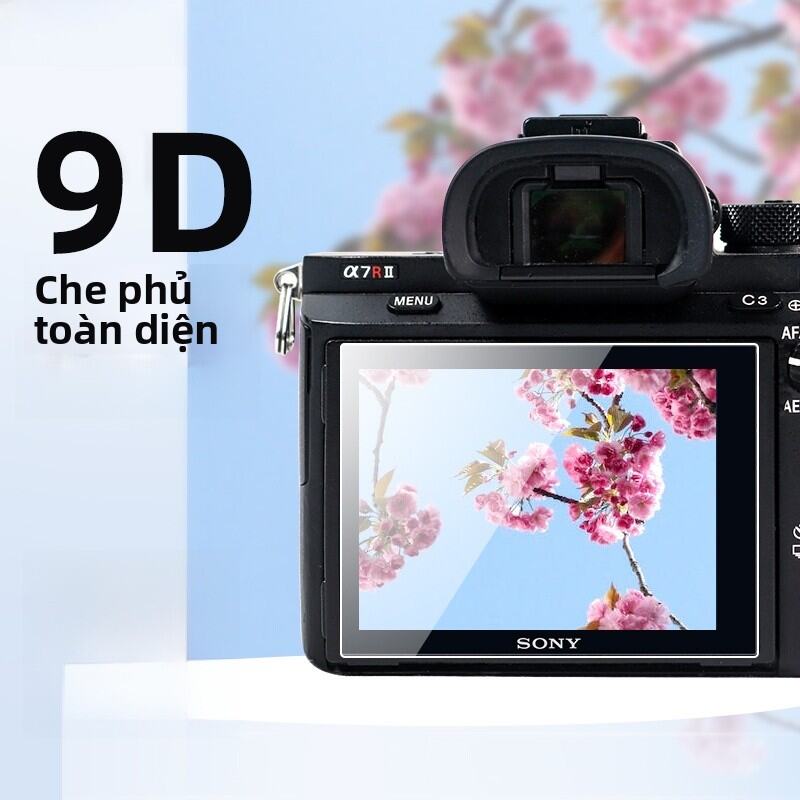 NiYi Focus | Miếng dán bảo vệ màn hình cường lực cho máy ảnh Canon G7X2 G7X3 200D thế hệ 2 5D3 M6 80