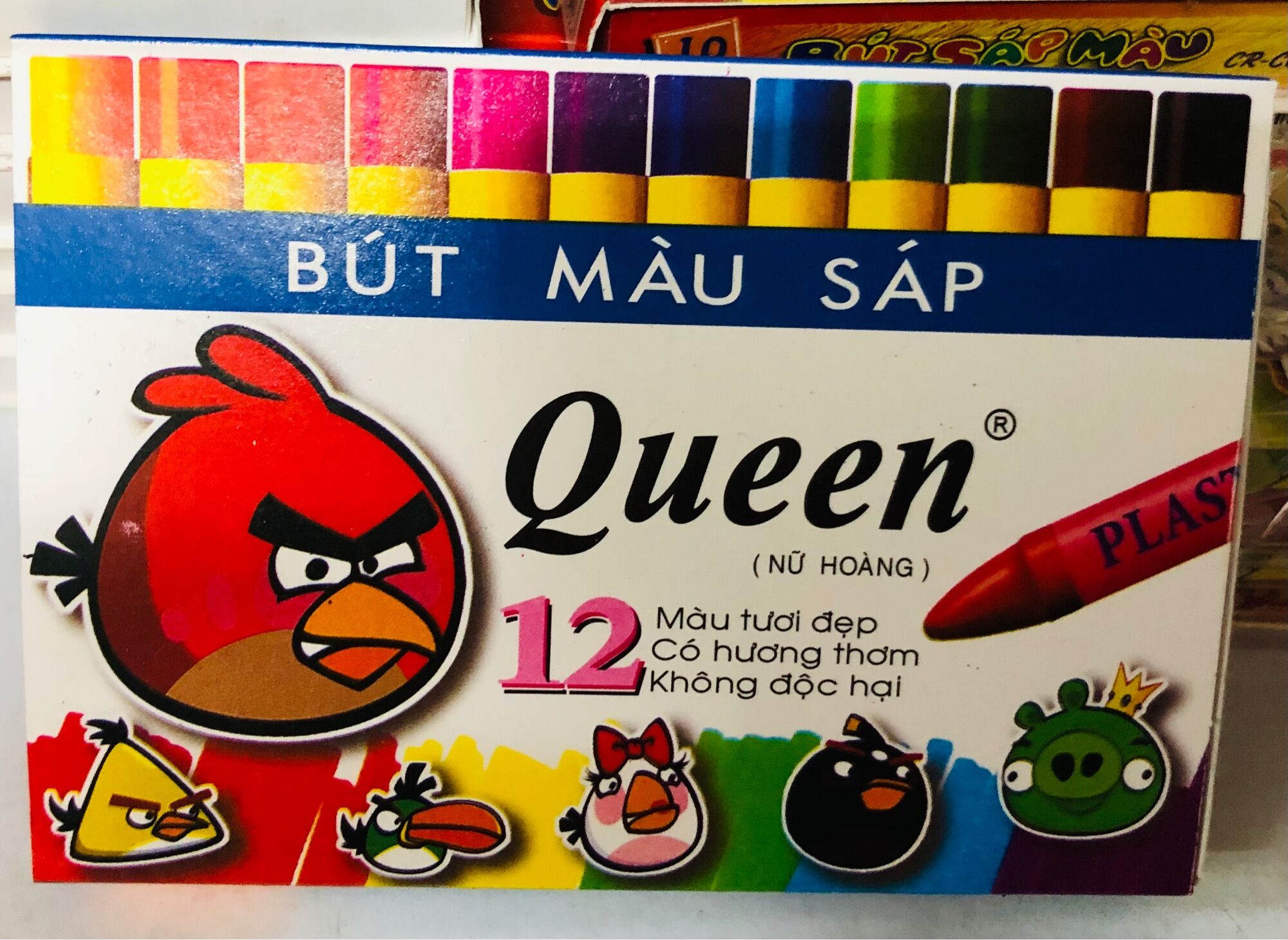 Màu sáp Queen 12 màu/ 18 màu