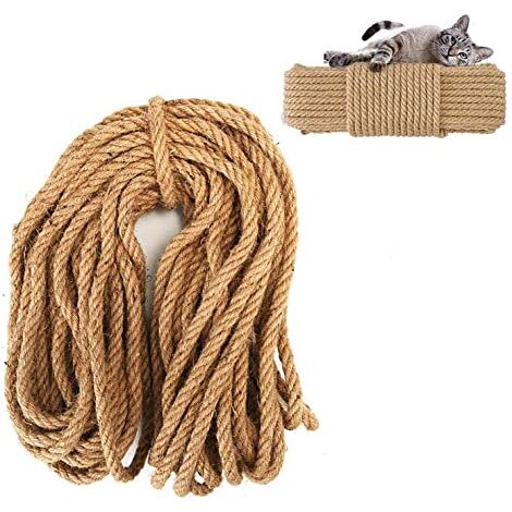 Cuộn 10m dây thừng đay, dây trang trí, handmade size 2li