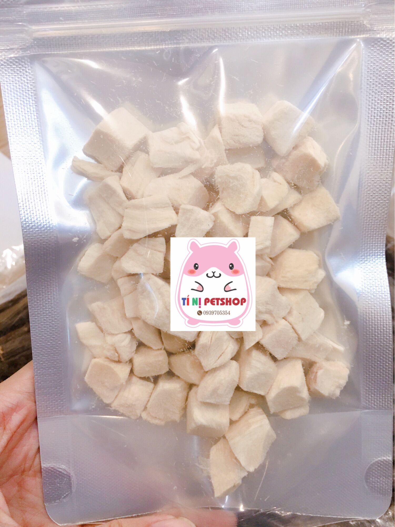 Gà viên sấy cho Hamster Chó Mèo