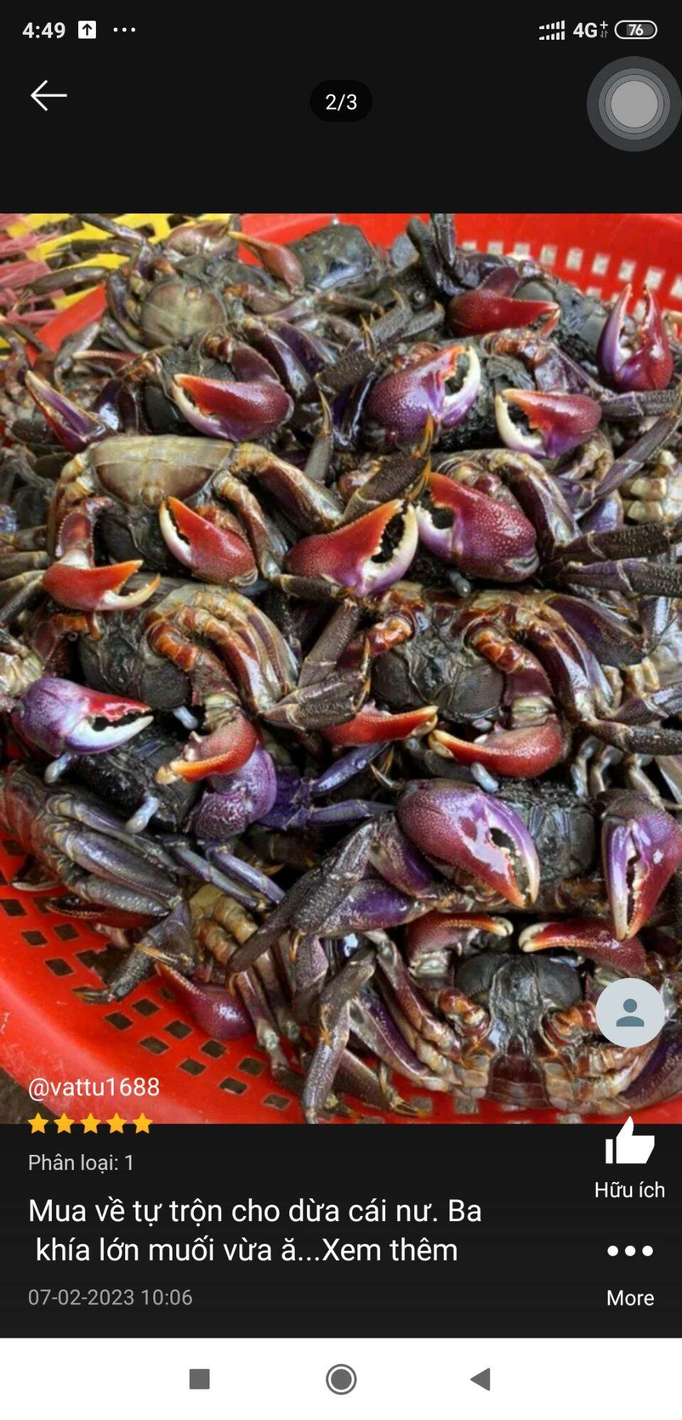 1kg ba khía muối con vừa không cân nước-atvstp
