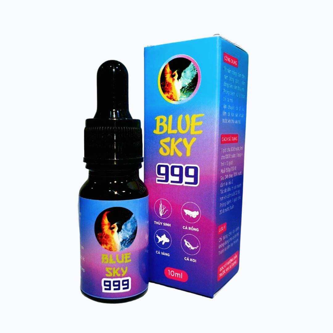 Blue sky 999 10ml ! chuyên diệt nấm và túm lắc ! giúp dưỡng cá cảnh