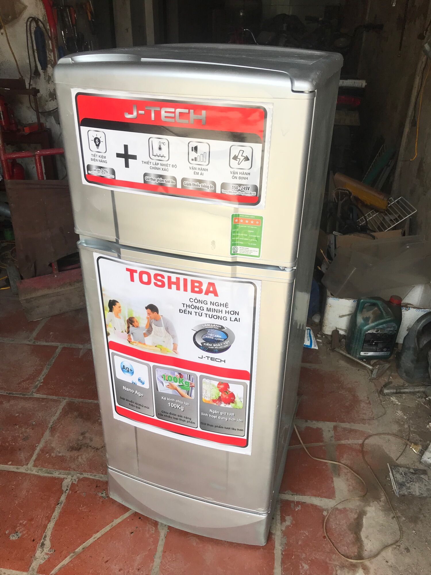 Tủ lạnh Toshiba 120 lít cũ tốt ( đã qua sử dụng)