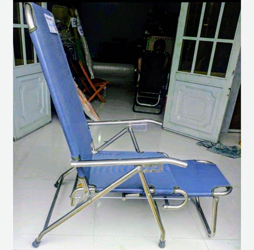 Ghế Bố Xếp Inox 100% ( Hàng Chất Lượng )