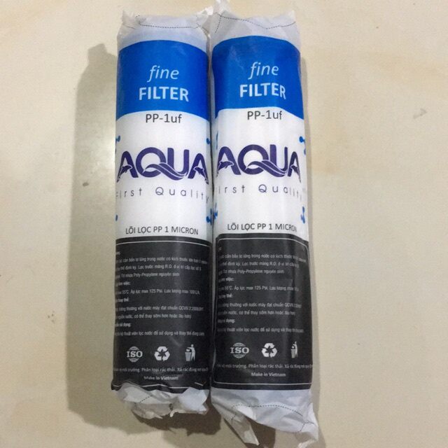 [locnuocsieure] bộ lỗi 1,2,3 thương hiệu AQUA