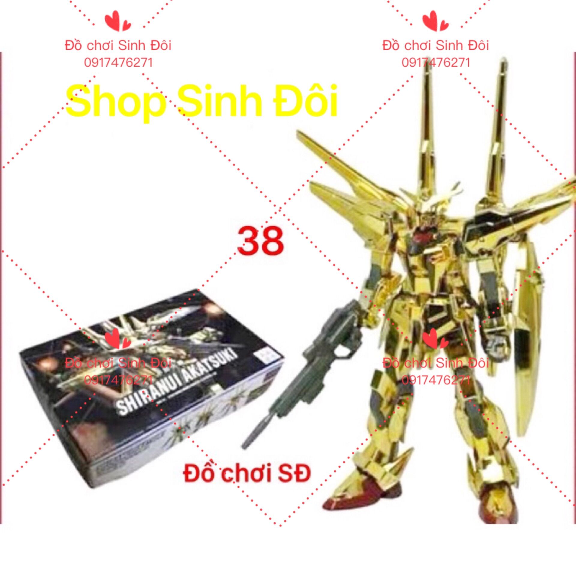 Gundam 38 - vàng