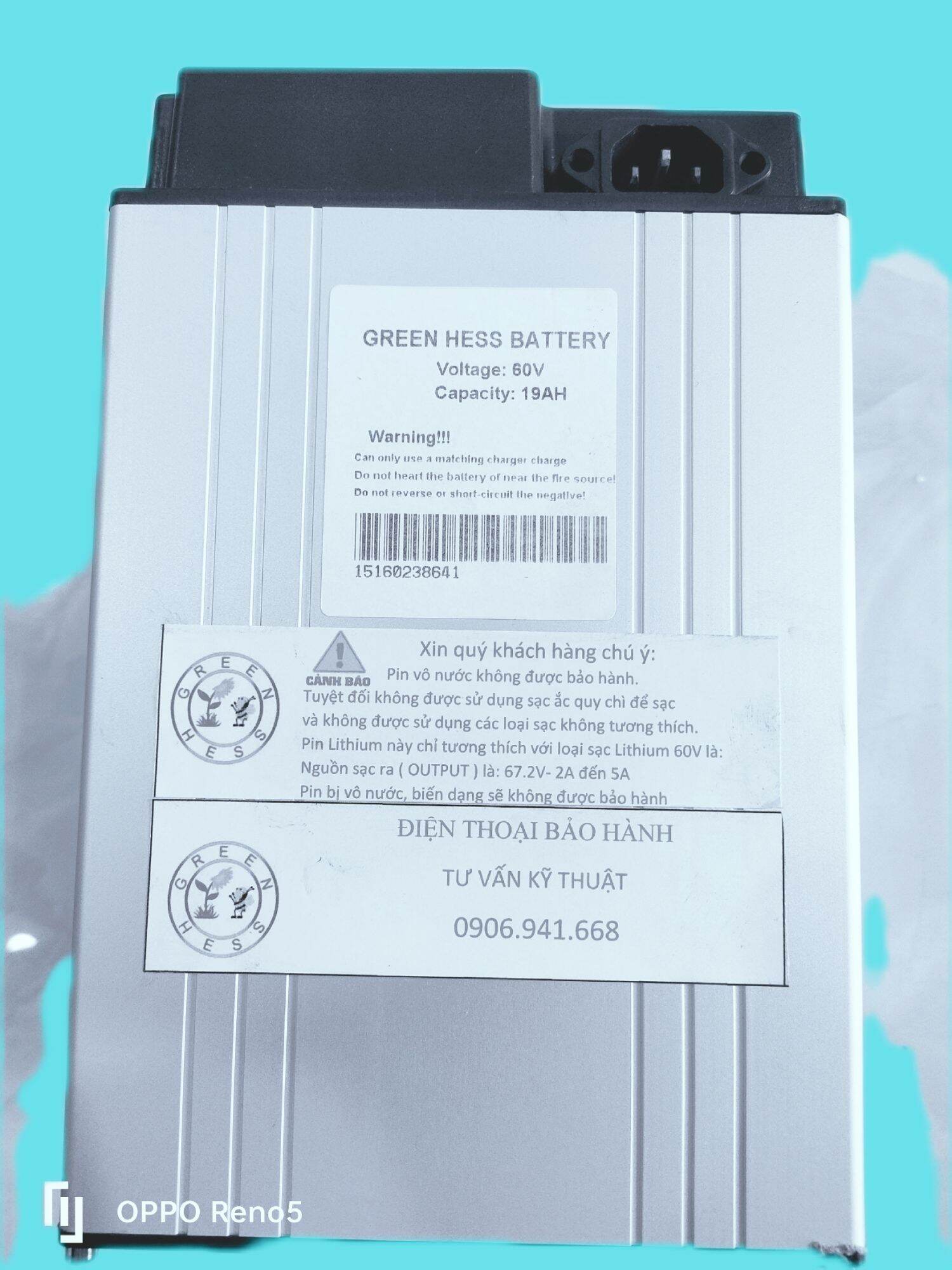 Pin xe máy điện 60v19ah, 24ah. hộp nhôm chất lượng, bh 2 năm.tặng sạc