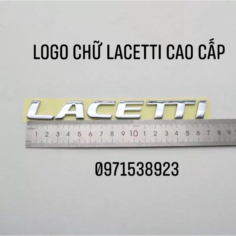 Logo chữ lacetti cao cấp giá rẻ